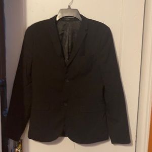 🔥Men’s black 2 button blazer jacket